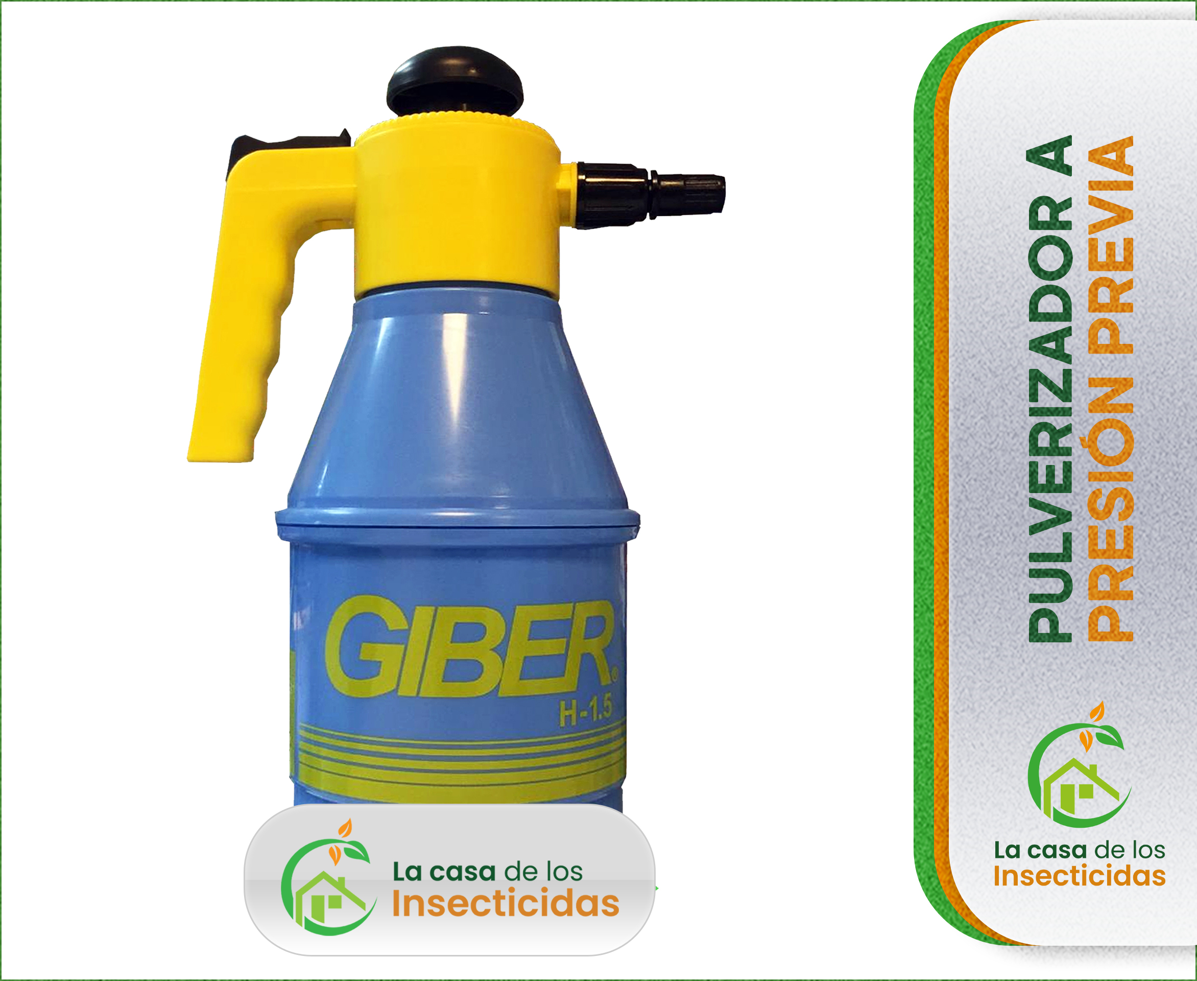 Giber H1.5 Pulverizador fumigador control de plagas